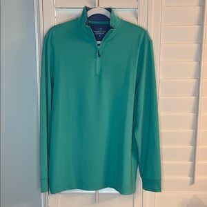Vineyard Vines Green Quarter-Zip Pullover